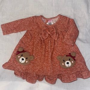 Babygirl 9 Month Teddy Bear Dress